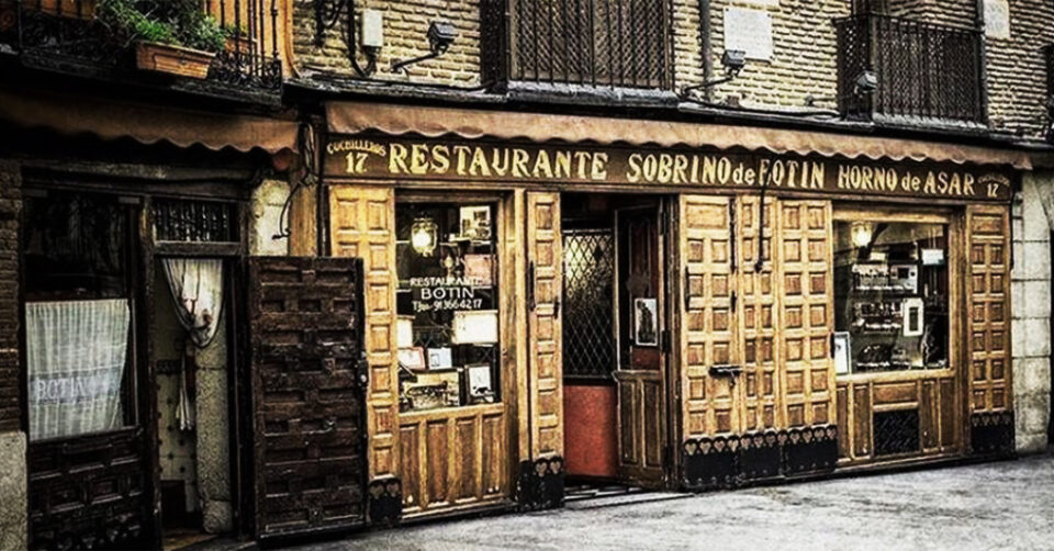 Sobrino de Botin restaurante 